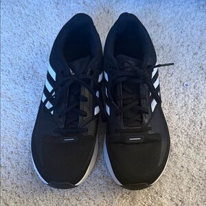 Adidas Women's Black and White Sneakers